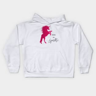 Born to sparkle Kids Hoodie